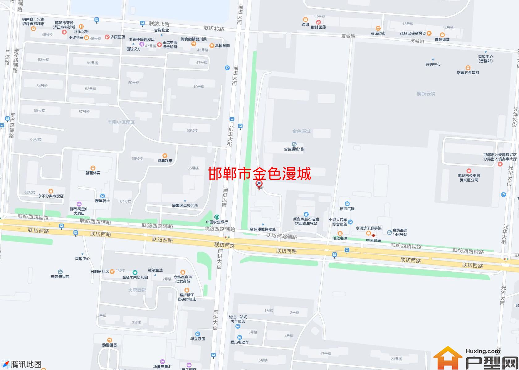 金色漫城小区 - 户型网