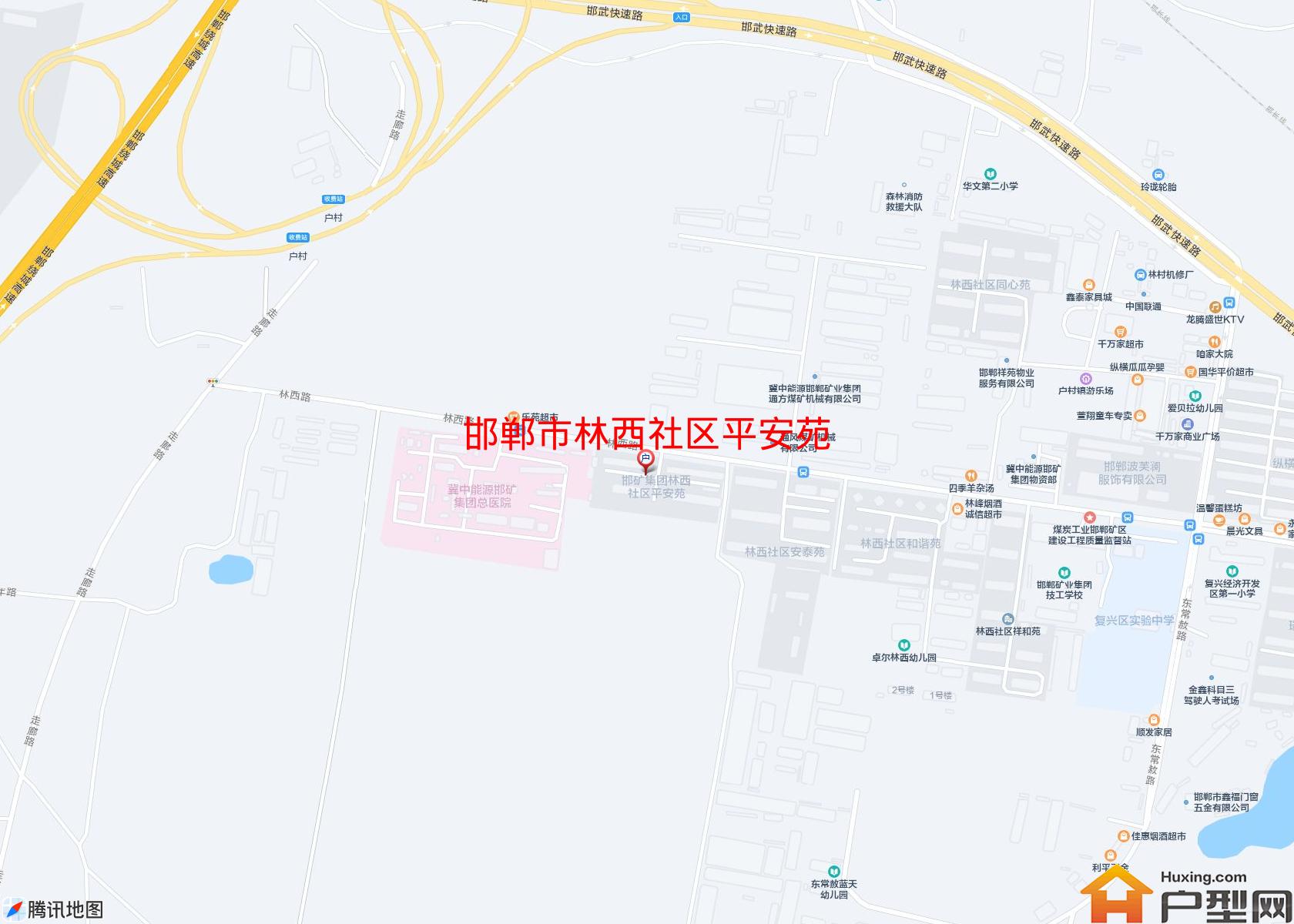 林西社区平安苑小区 - 户型网