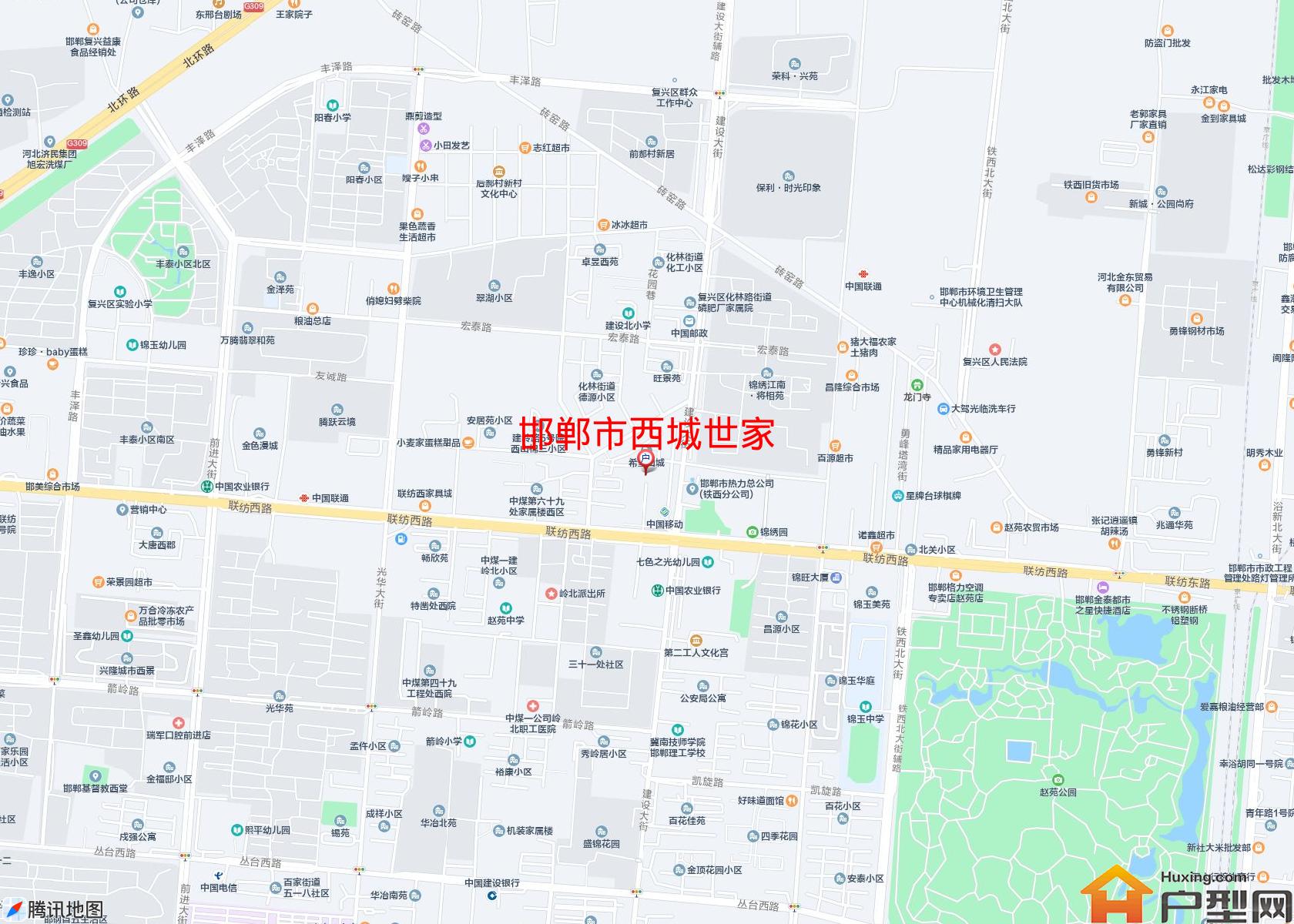 西城世家小区 - 户型网