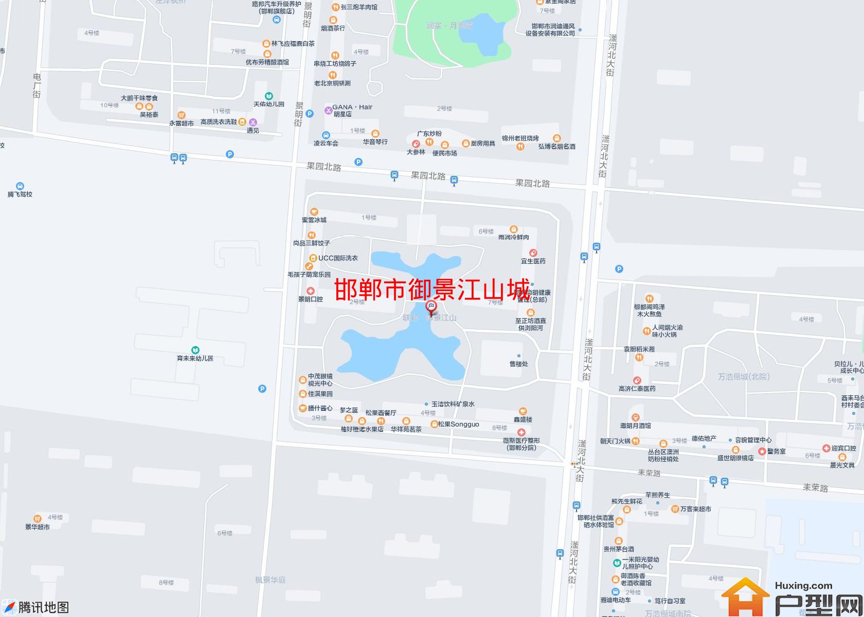 御景江山城小区 - 户型网