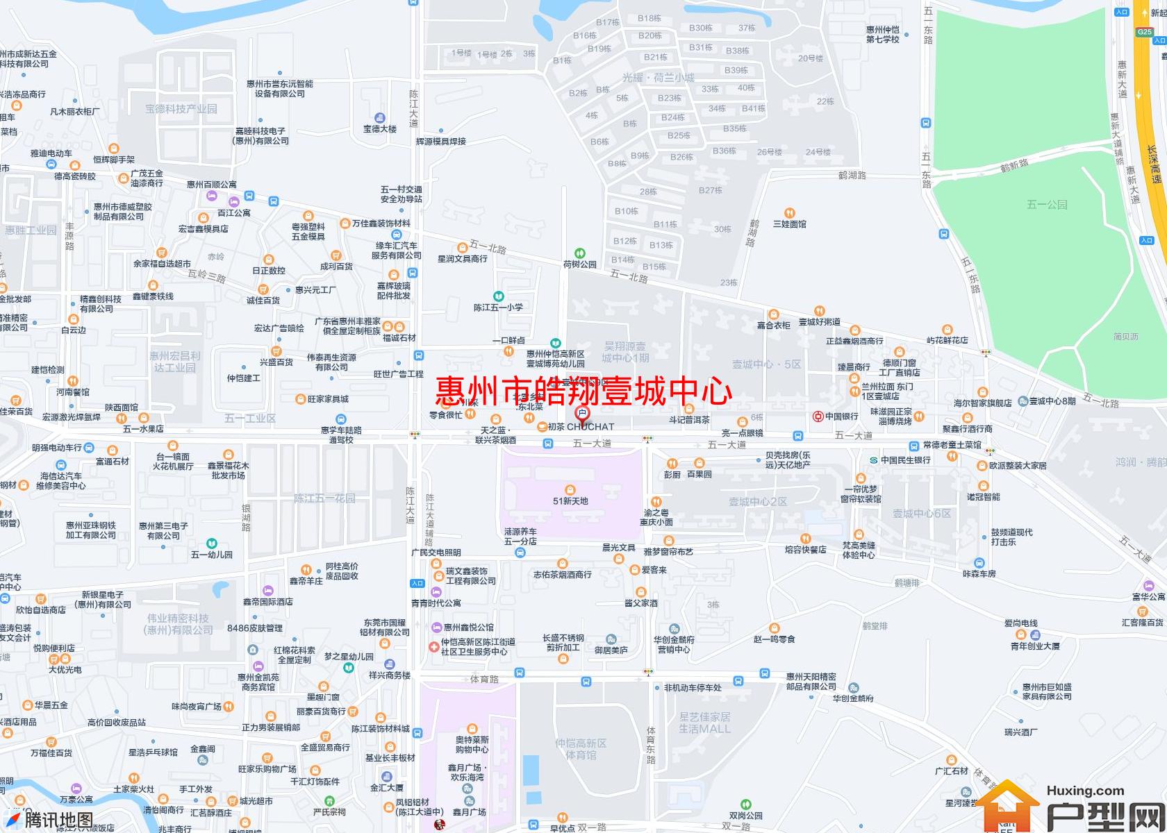 皓翔壹城中心小区 - 户型网