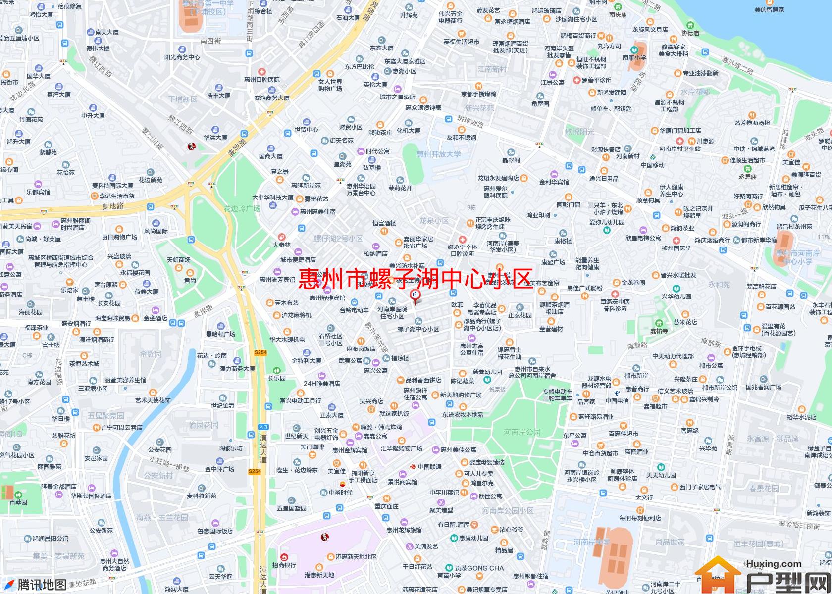 螺子湖中心小区小区 - 户型网