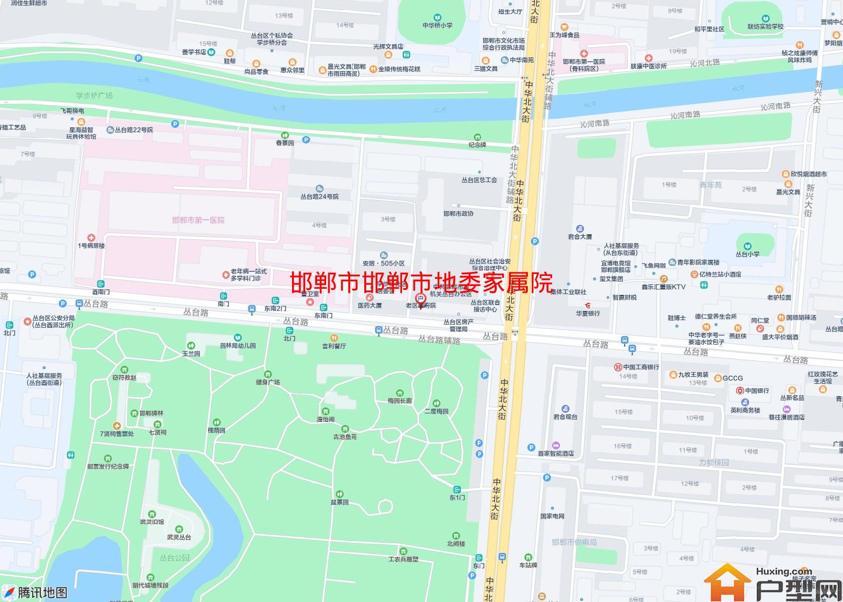 邯郸市地委家属院小区 - 户型网