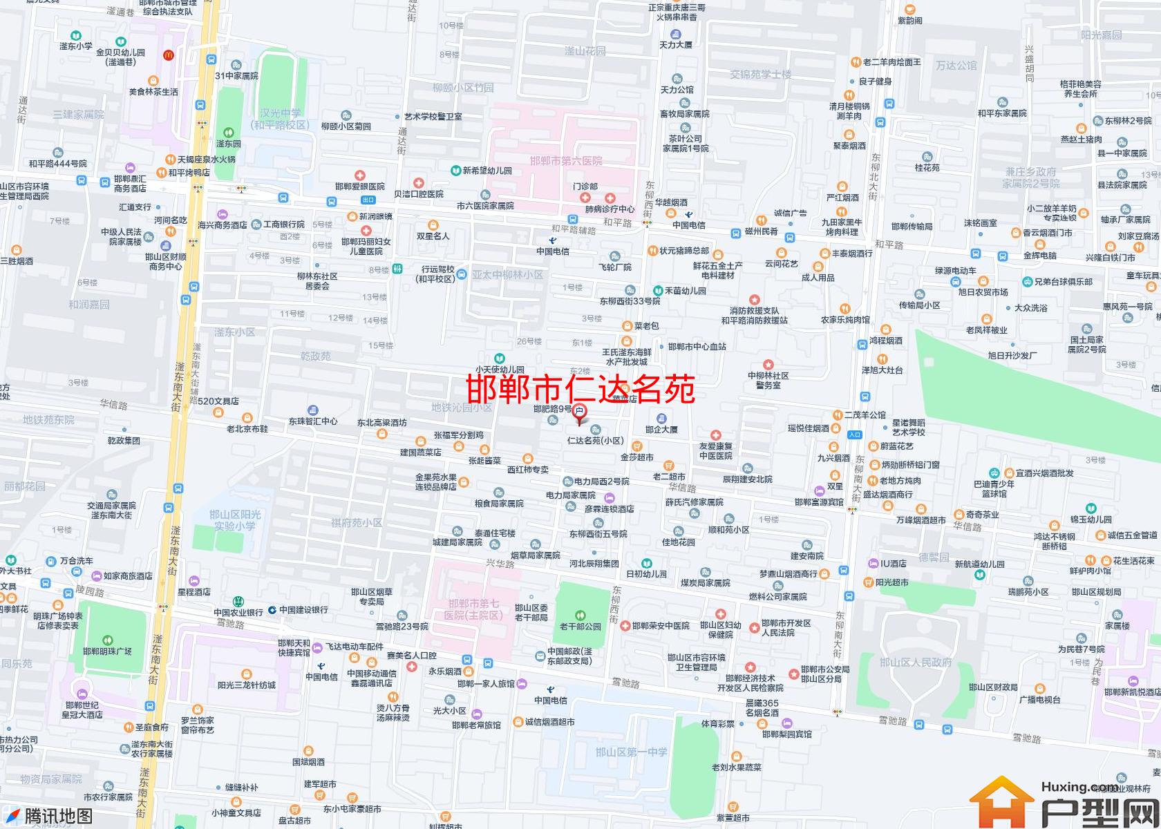 仁达名苑小区 - 户型网