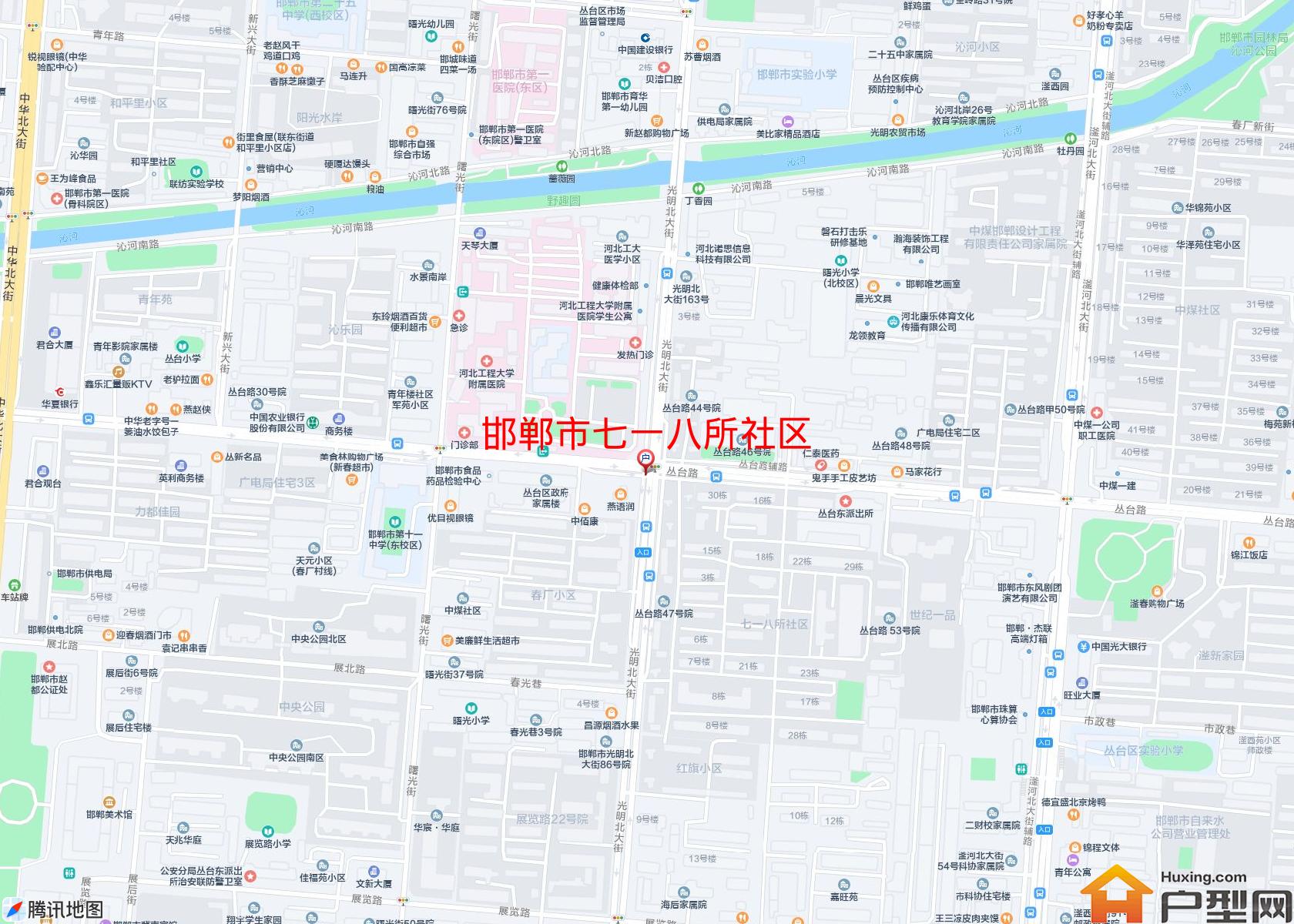 七一八所社区小区 - 户型网