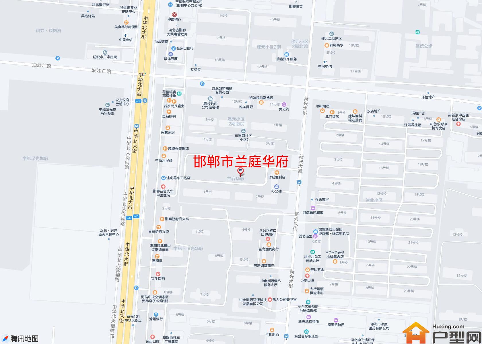 兰庭华府小区 - 户型网