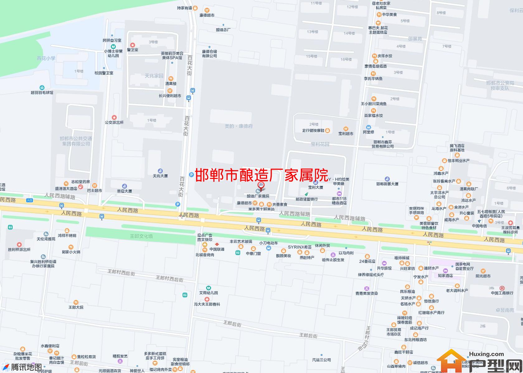 酿造厂家属院小区 - 户型网