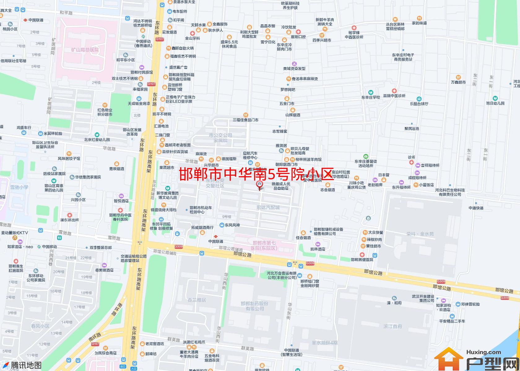 中华南5号院小区小区 - 户型网