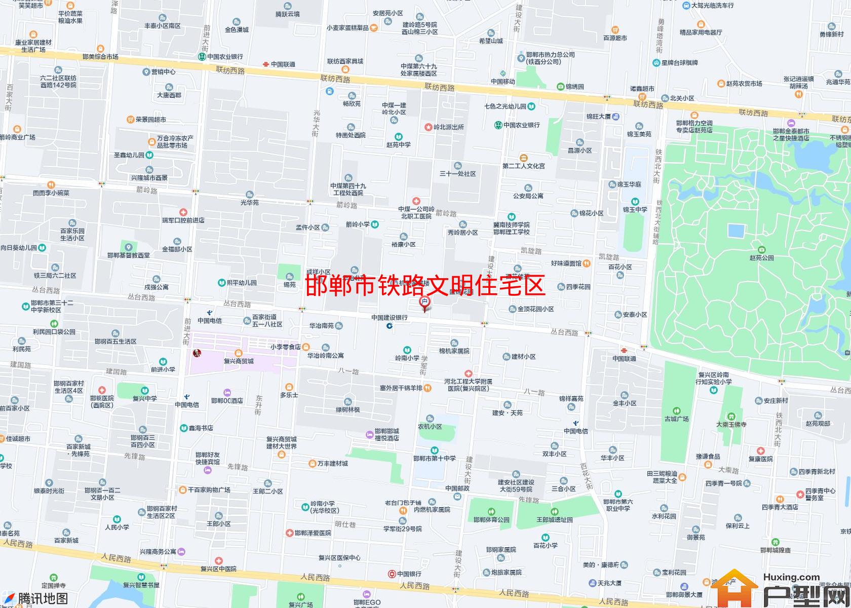 铁路文明住宅区小区 - 户型网