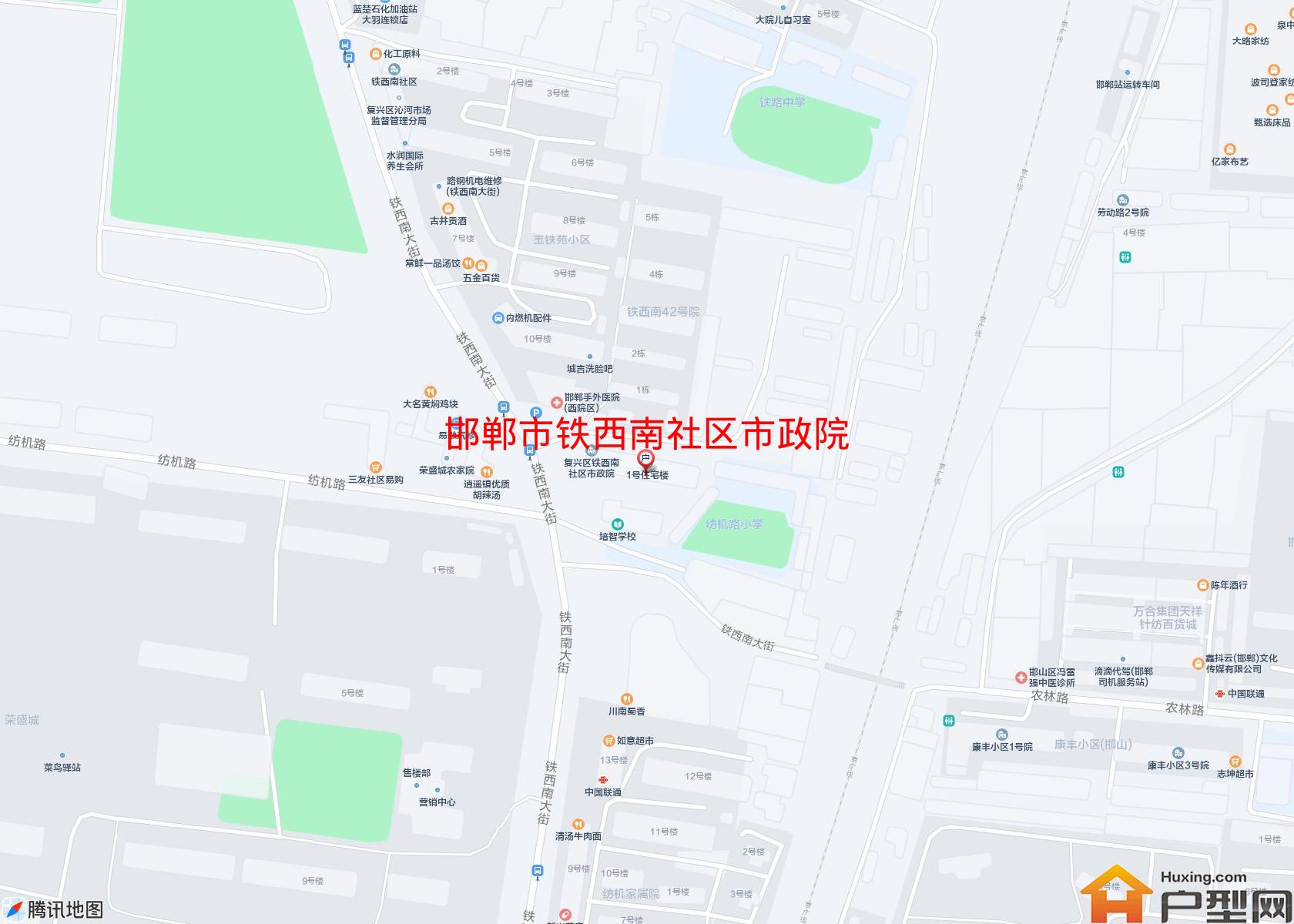 铁西南社区市政院小区 - 户型网
