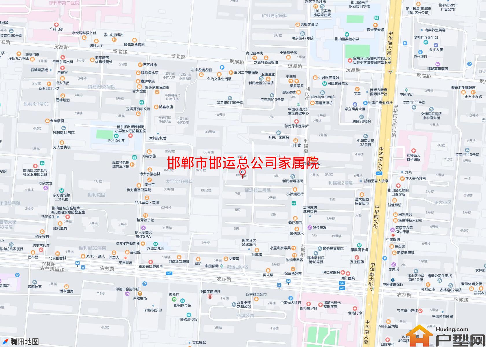 邯运总公司家属院小区 - 户型网