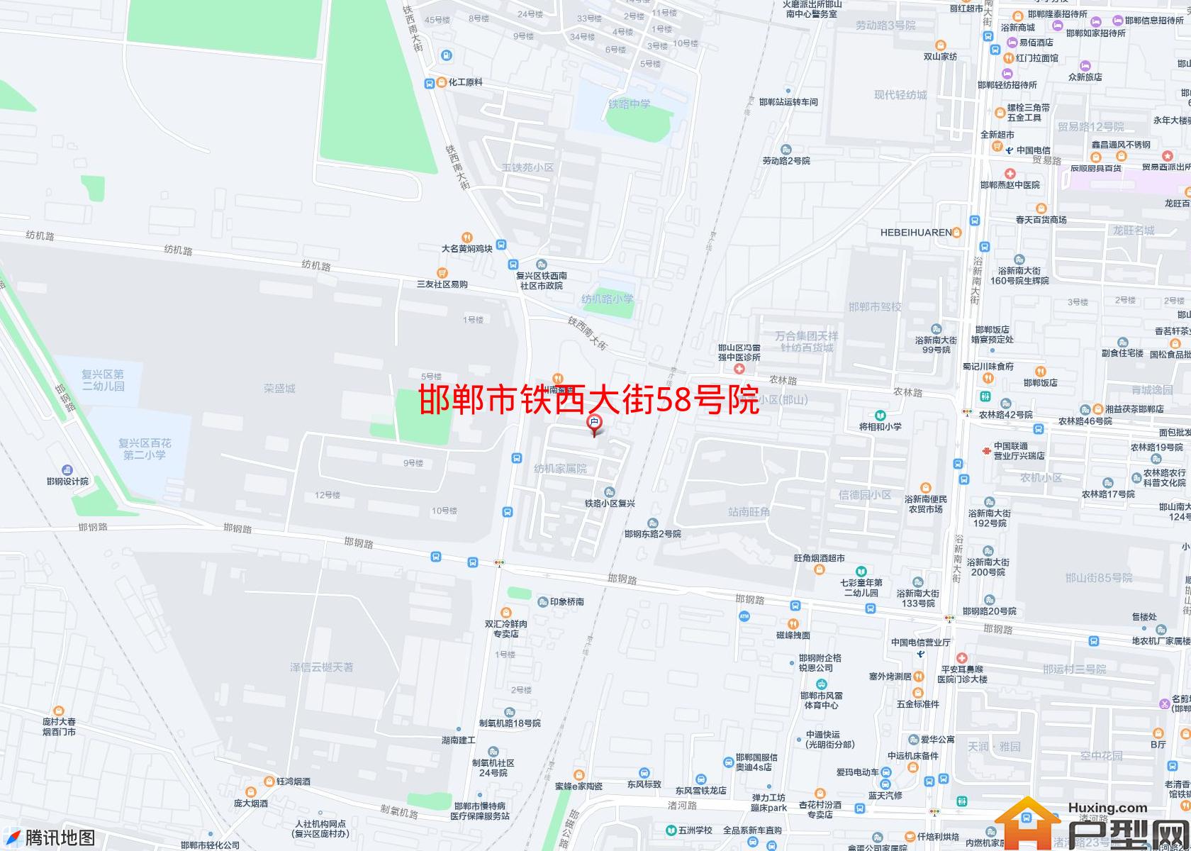 铁西大街58号院小区 - 户型网