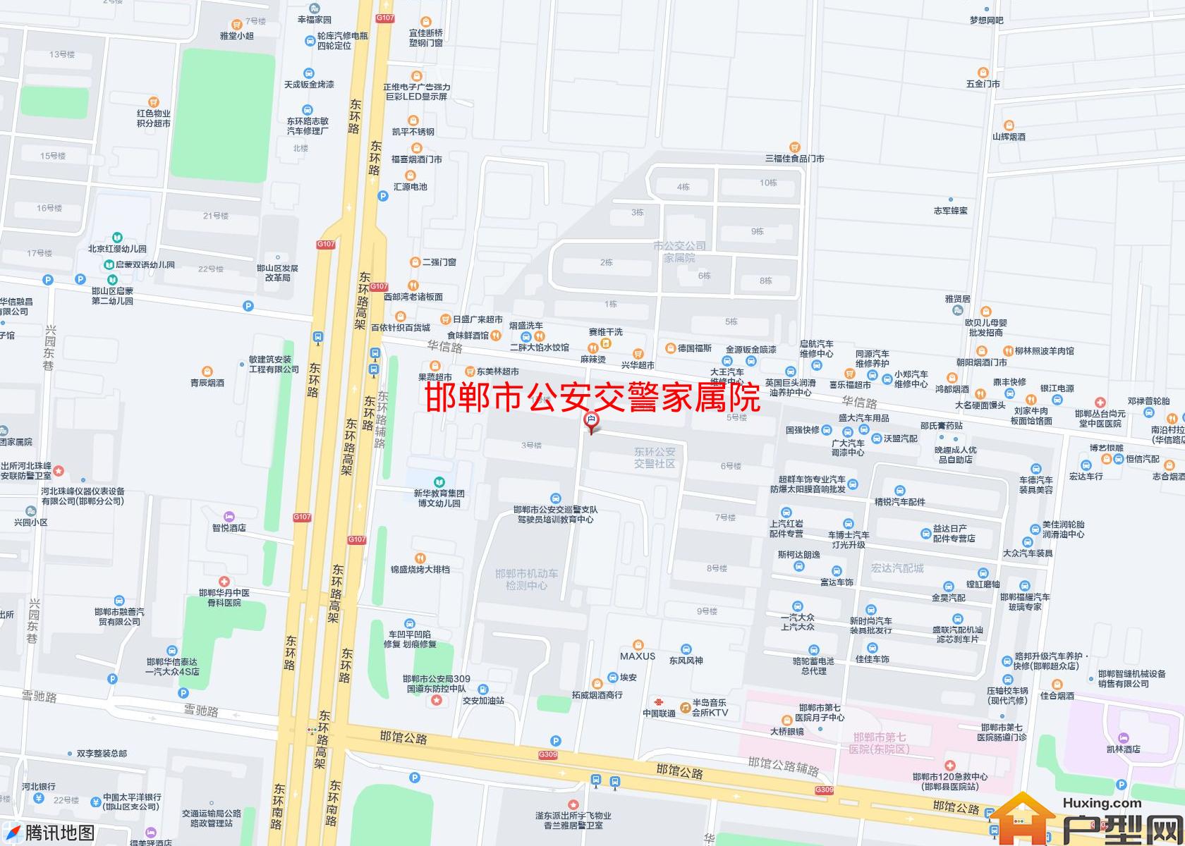 公安交警家属院小区 - 户型网