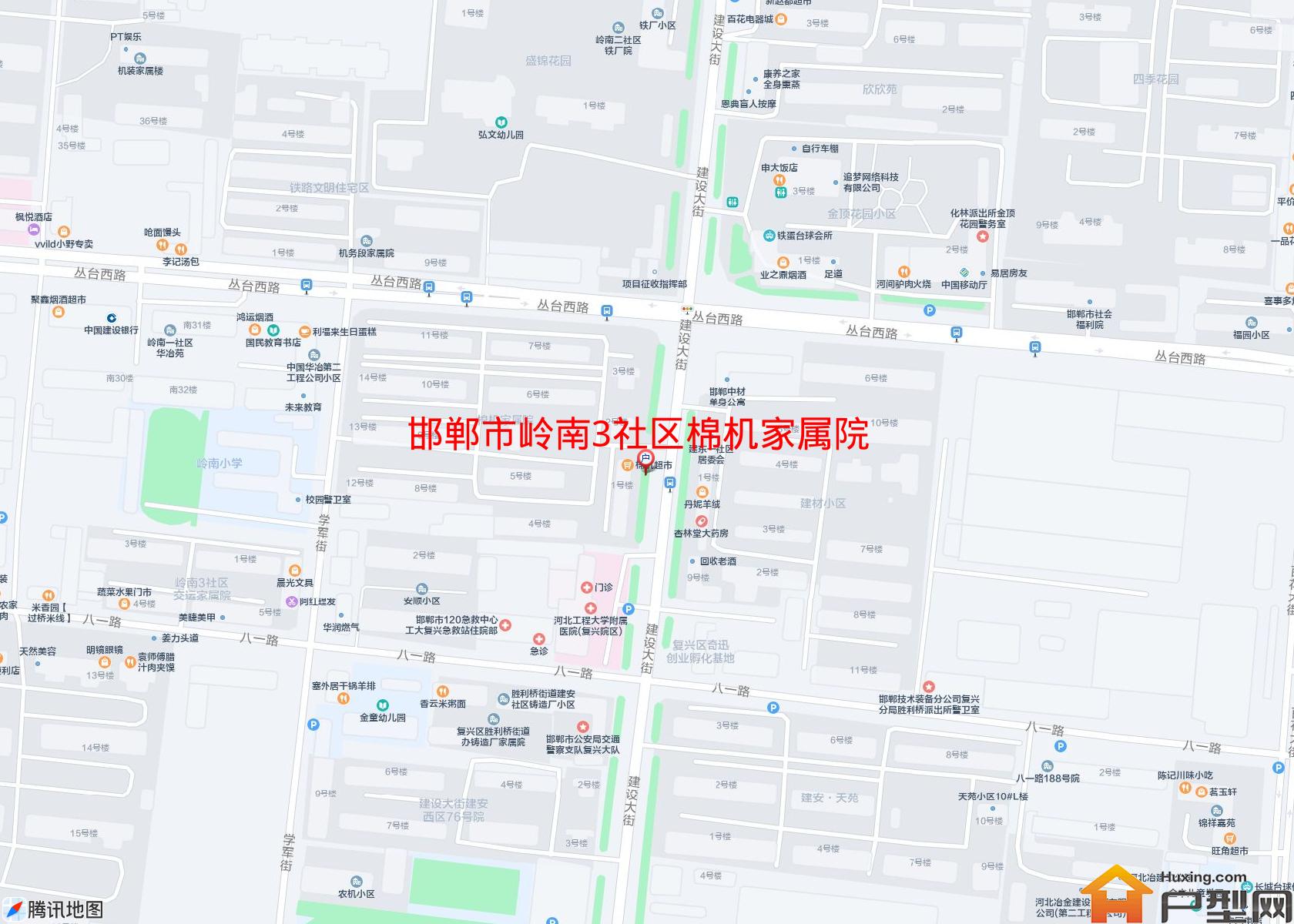 岭南3社区棉机家属院小区 - 户型网