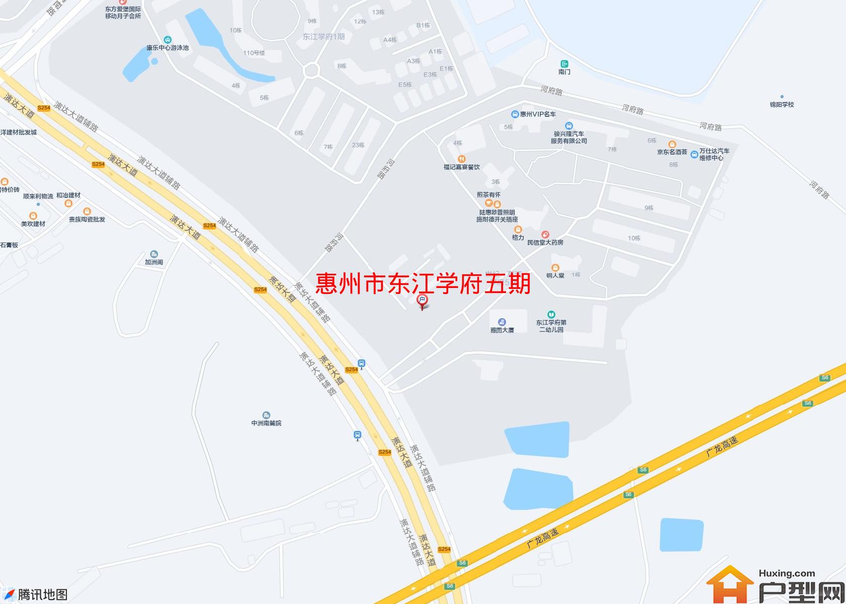 东江学府五期小区 - 户型网