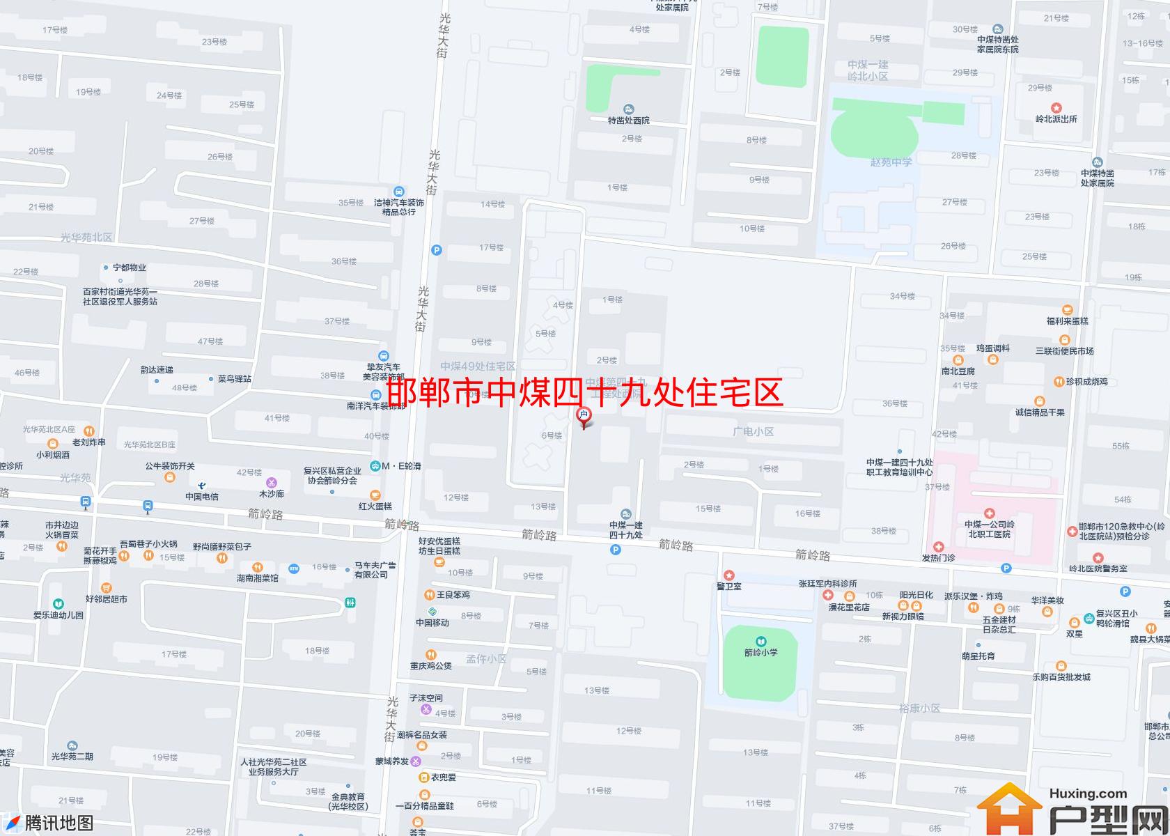 中煤四十九处住宅区小区 - 户型网