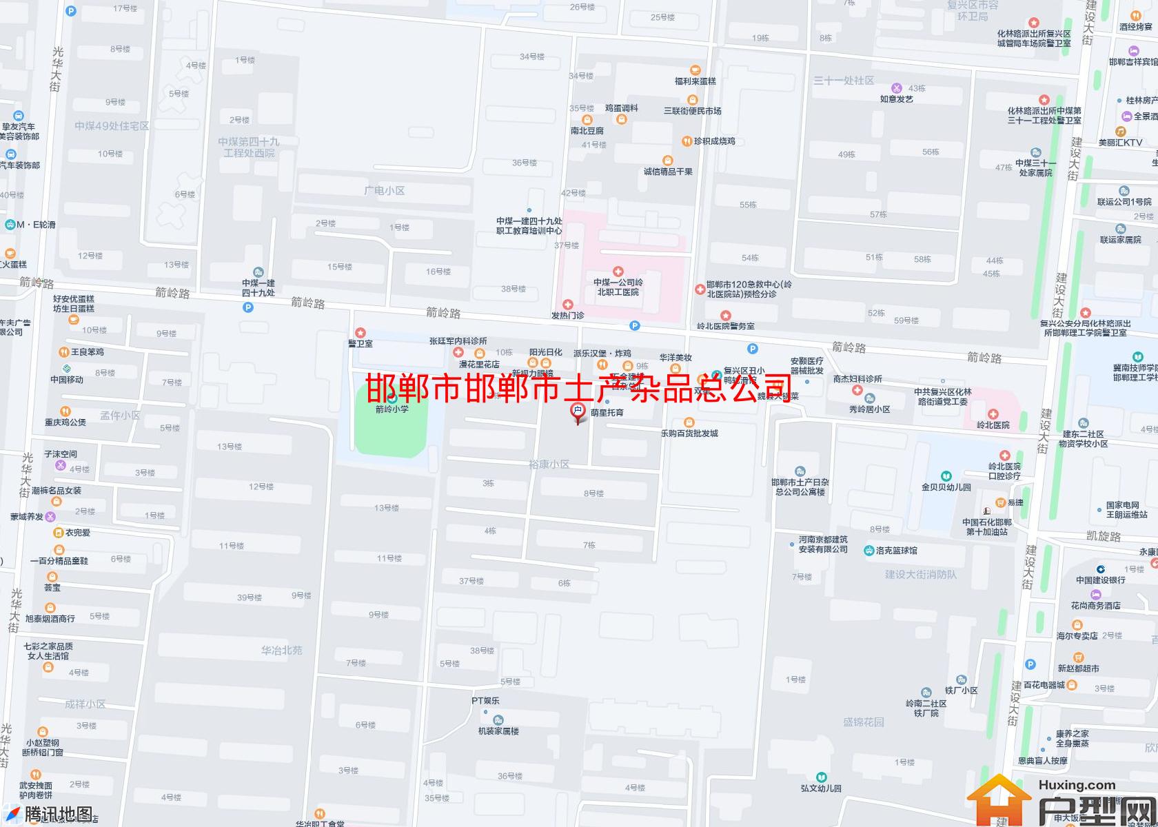 邯郸市土产杂品总公司家属院小区 - 户型网