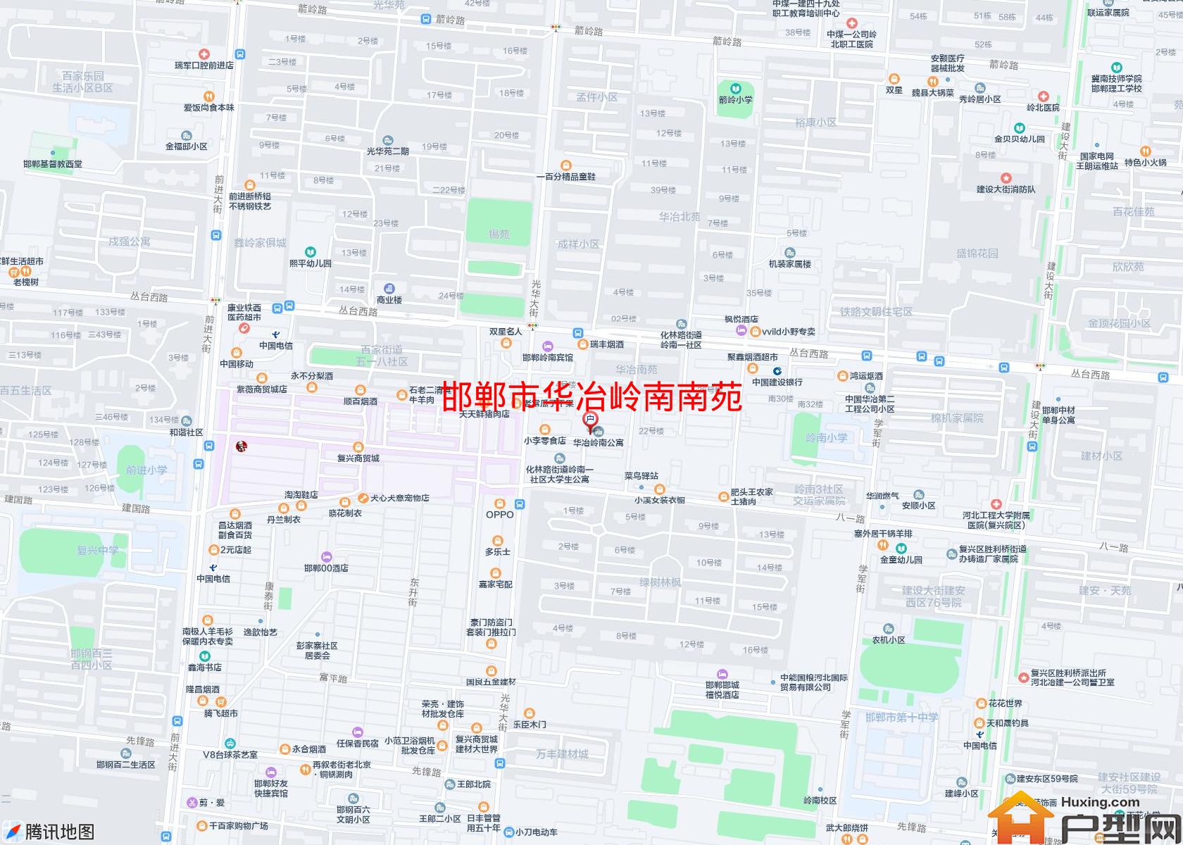 华冶岭南南苑小区 - 户型网