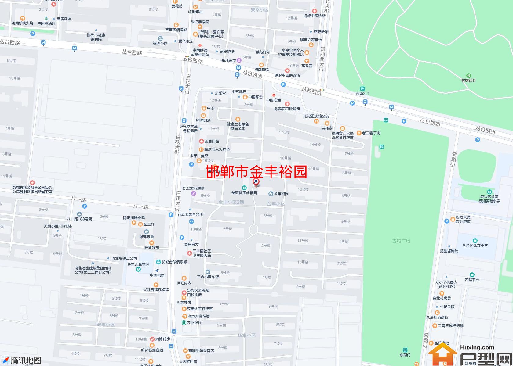 金丰裕园小区 - 户型网