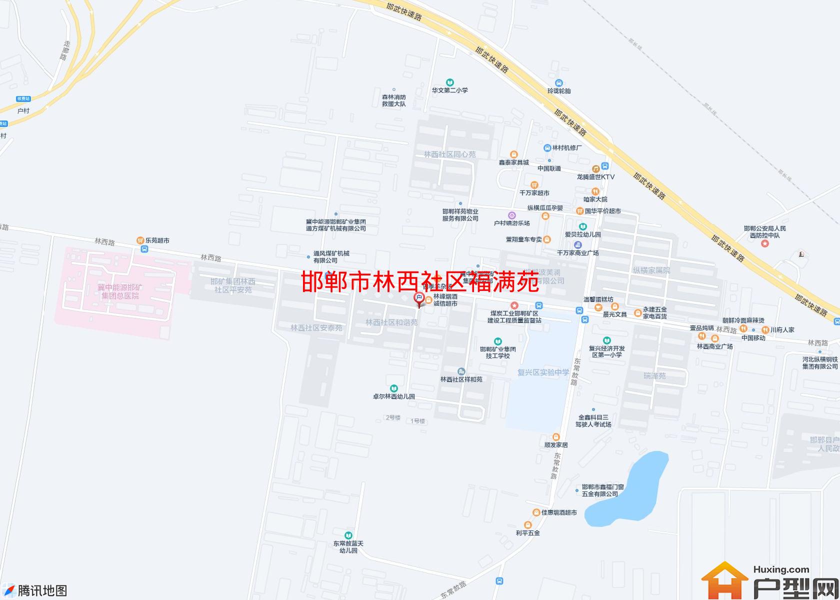 林西社区福满苑小区 - 户型网