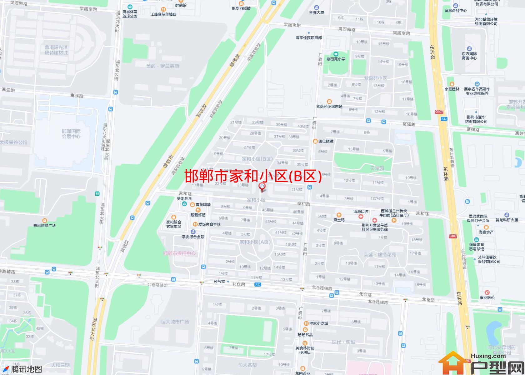 家和小区(B区)小区 - 户型网