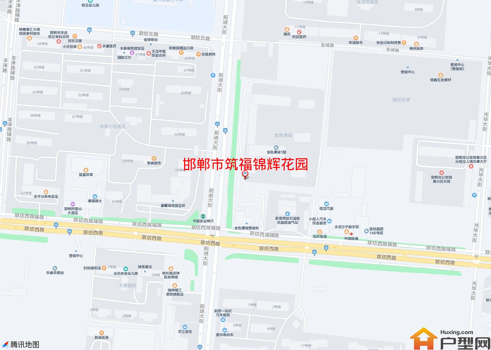筑福锦辉花园小区 - 户型网