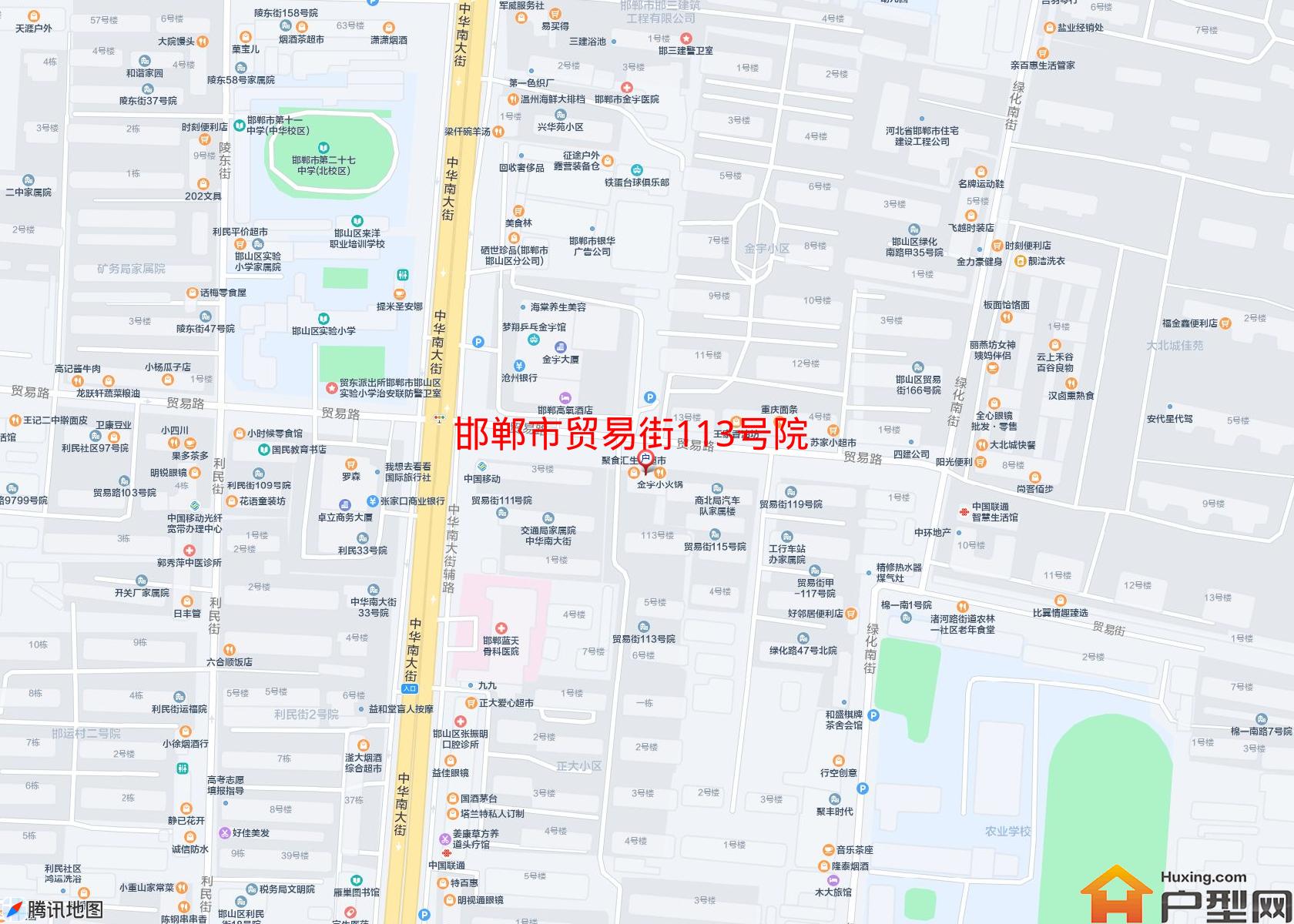 贸易街113号院小区 - 户型网