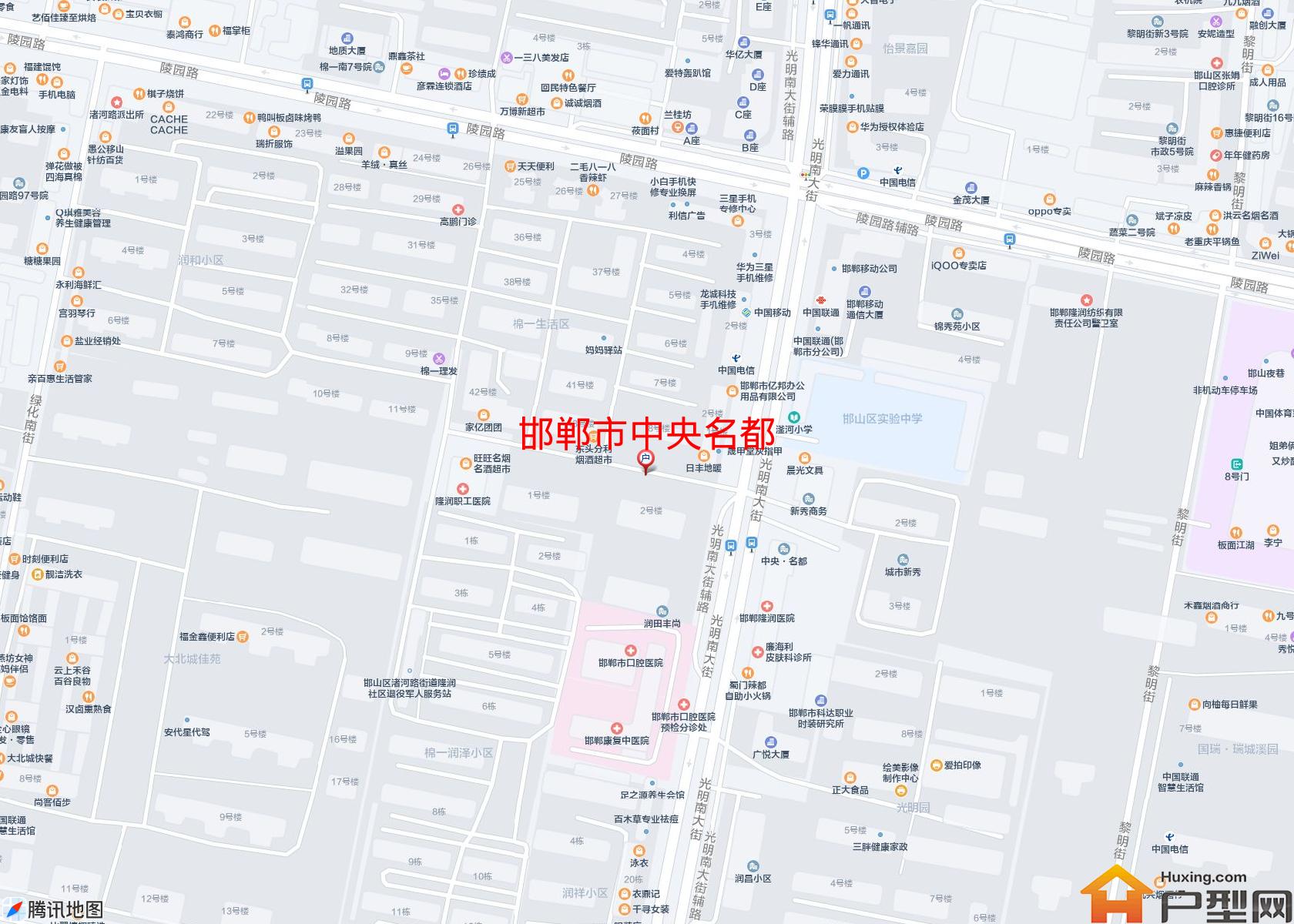 中央名都小区 - 户型网