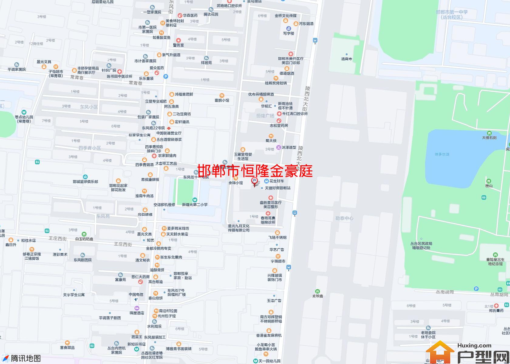 恒隆金豪庭小区 - 户型网