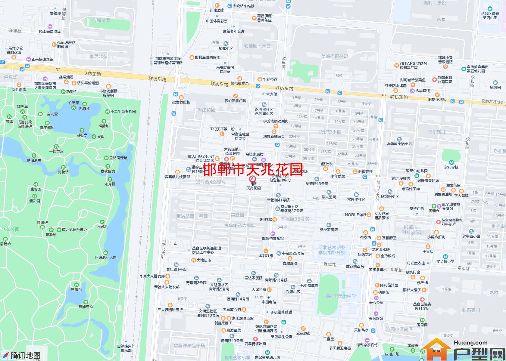 天兆花园小区 - 户型网