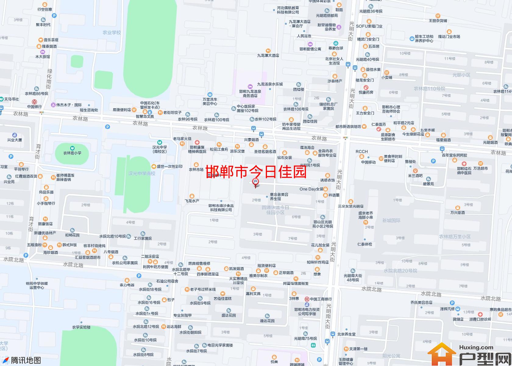 今日佳园小区 - 户型网