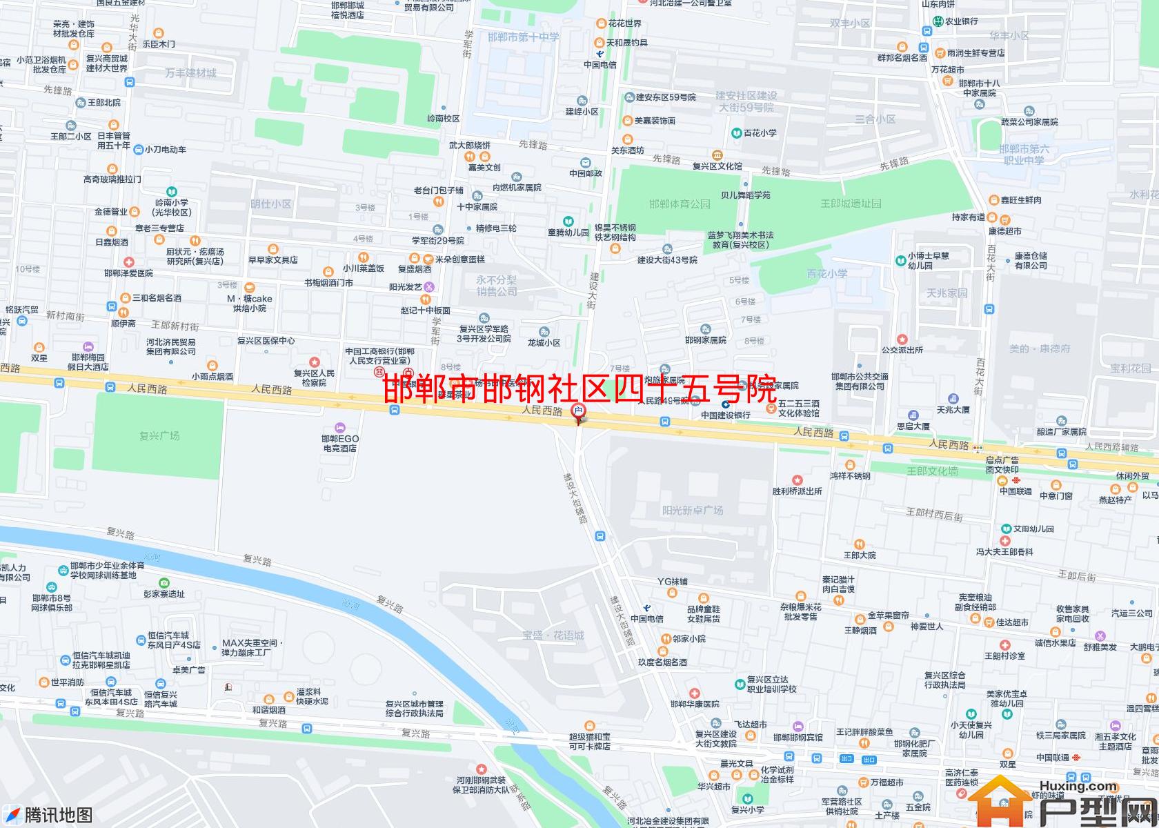 邯钢社区四十五号院小区 - 户型网