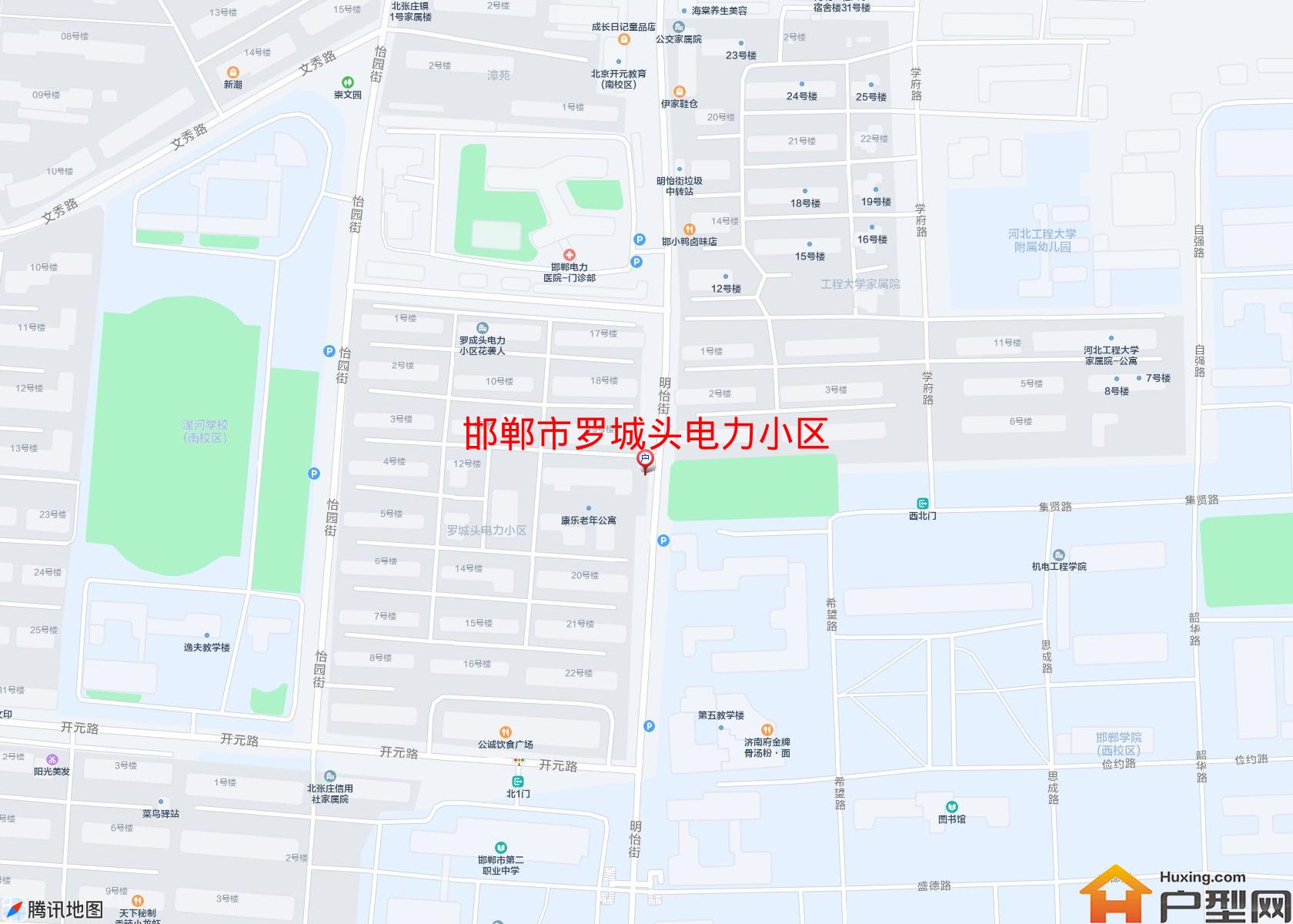 罗城头电力小区小区 - 户型网
