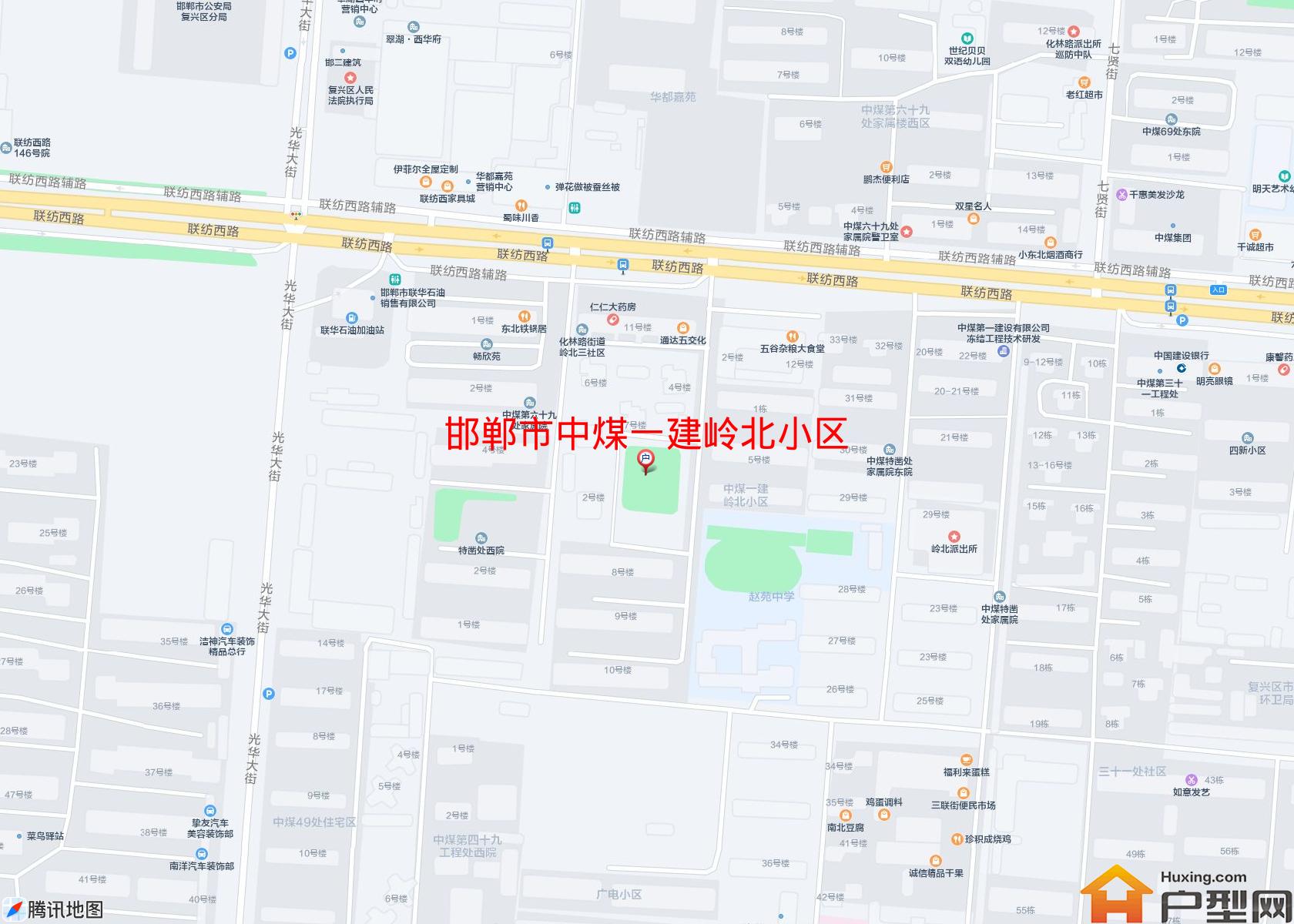 中煤一建岭北小区小区 - 户型网