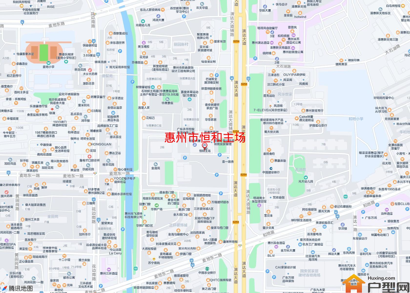 恒和主场小区 - 户型网