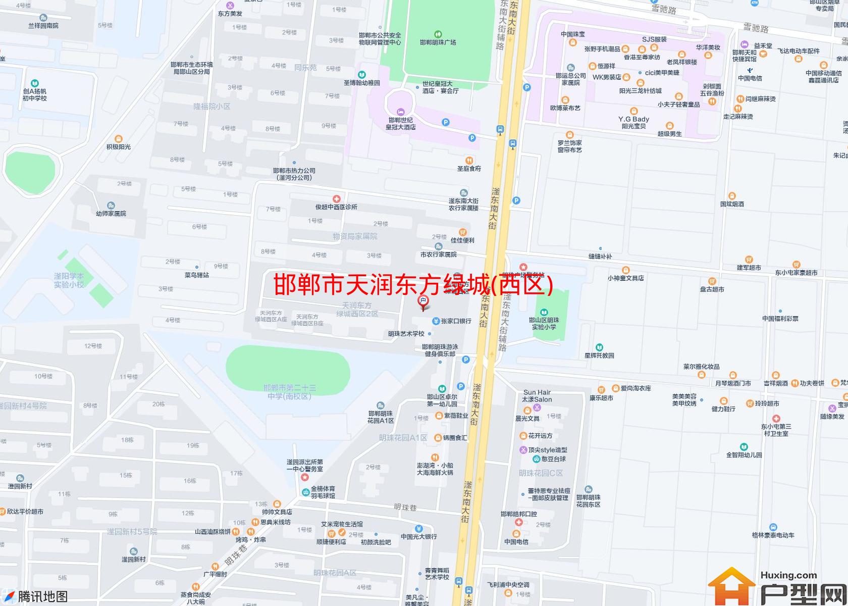 天润东方绿城(西区)小区 - 户型网
