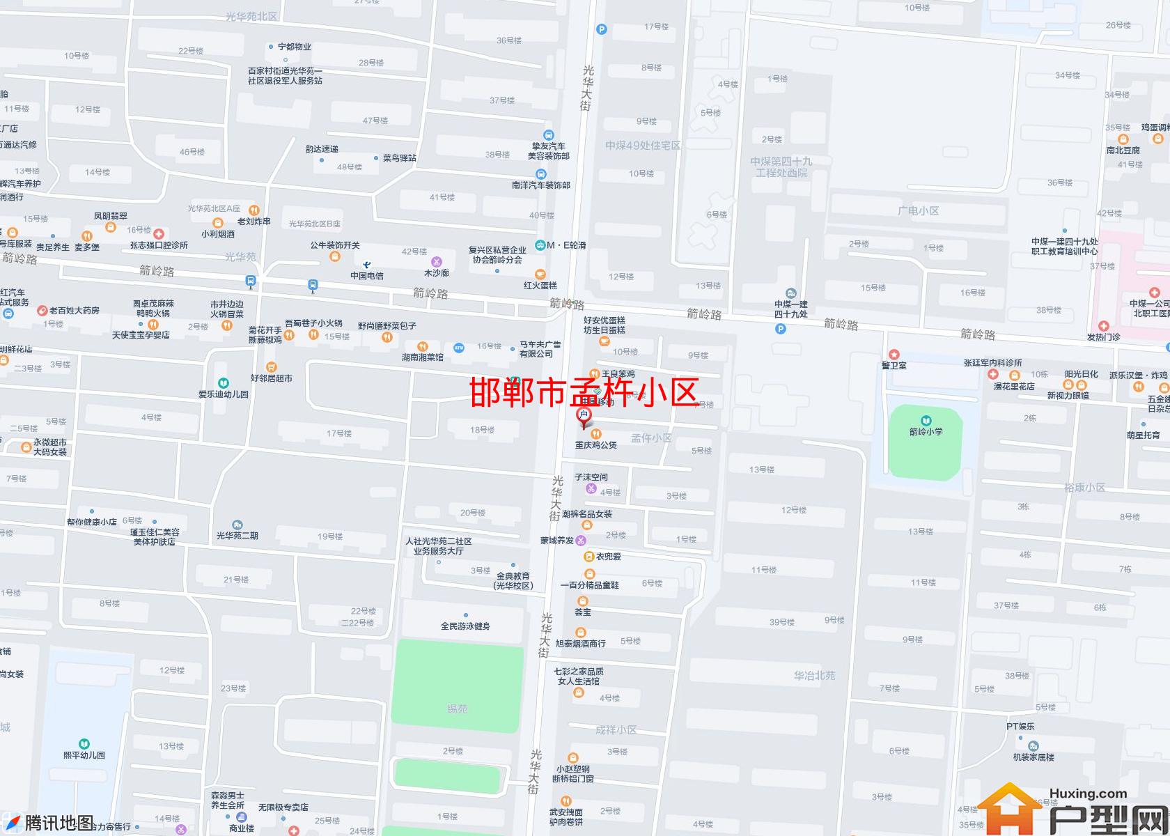 孟杵小区小区 - 户型网