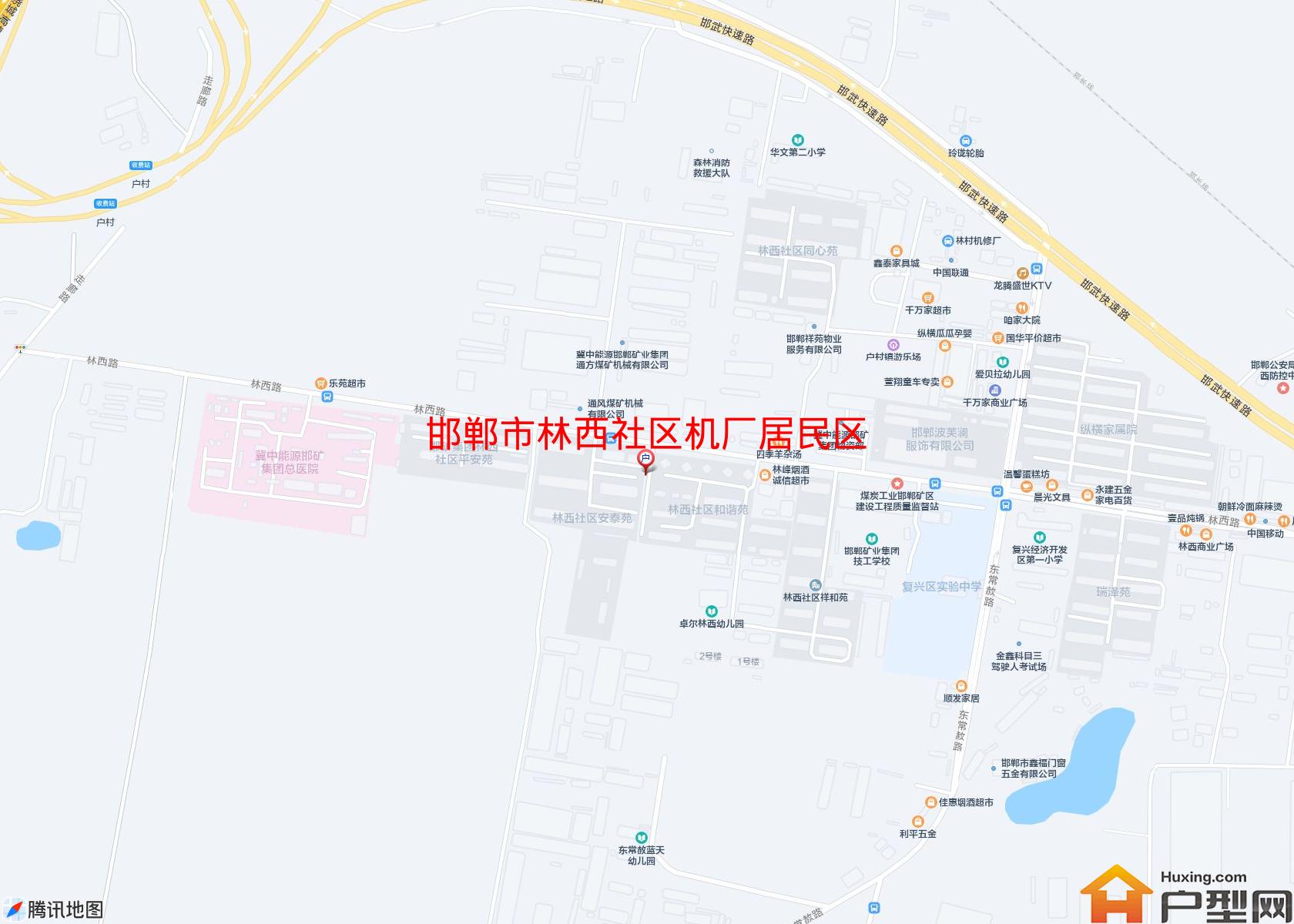 林西社区机厂居民区小区 - 户型网