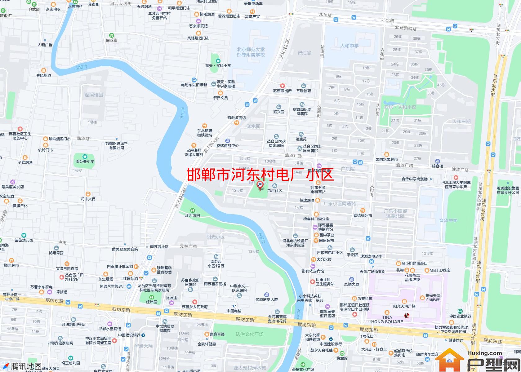 河东村电厂小区小区 - 户型网