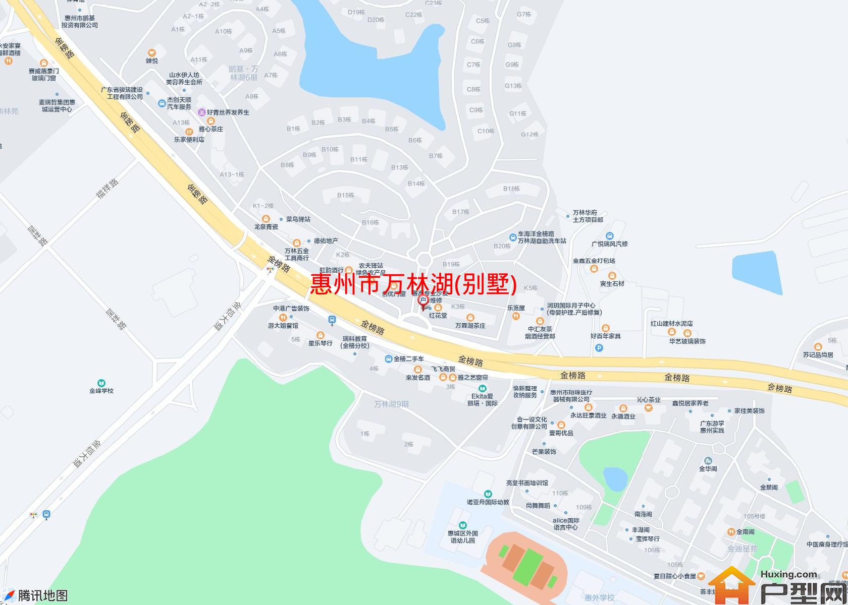 万林湖(别墅)小区 - 户型网