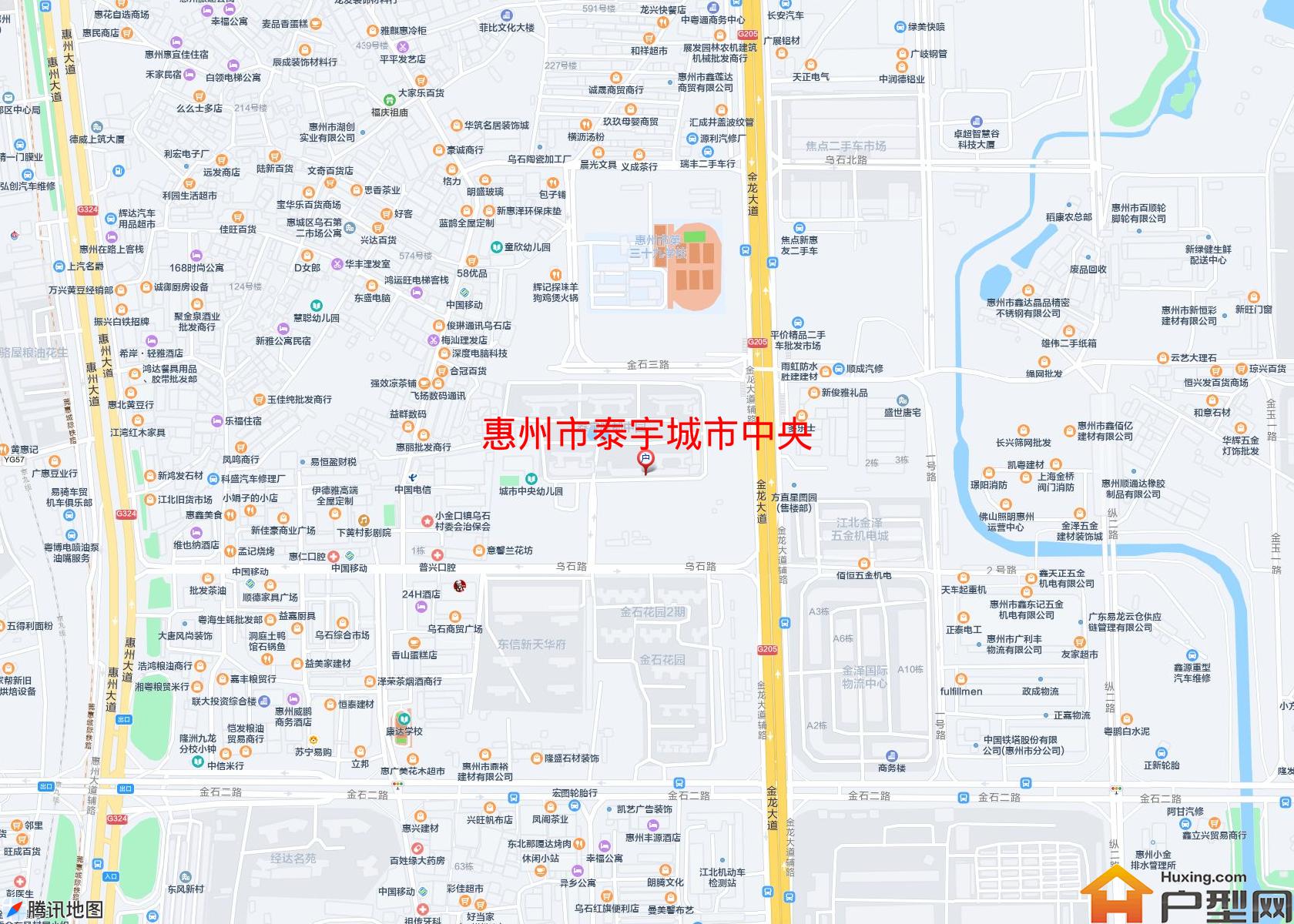 泰宇城市中央小区 - 户型网