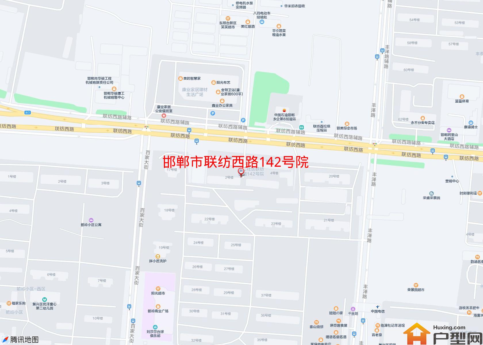 联纺西路142号院小区 - 户型网