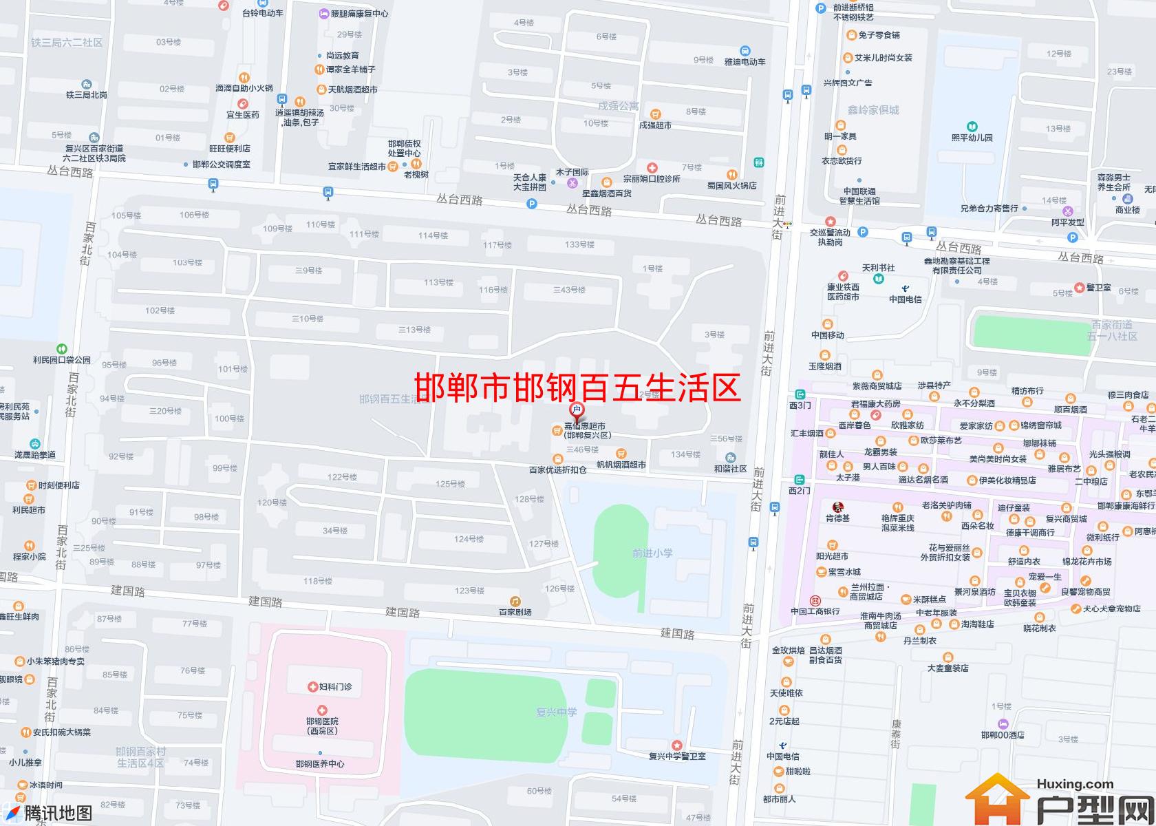 邯钢百五生活区小区 - 户型网
