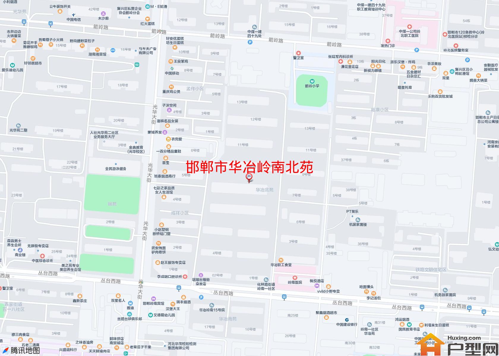 华冶岭南北苑小区 - 户型网