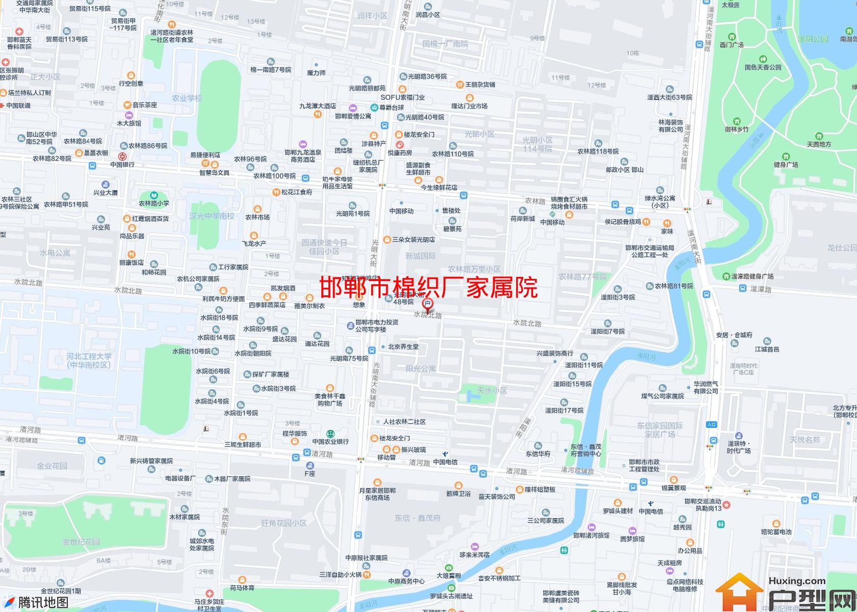 棉织厂家属院小区 - 户型网