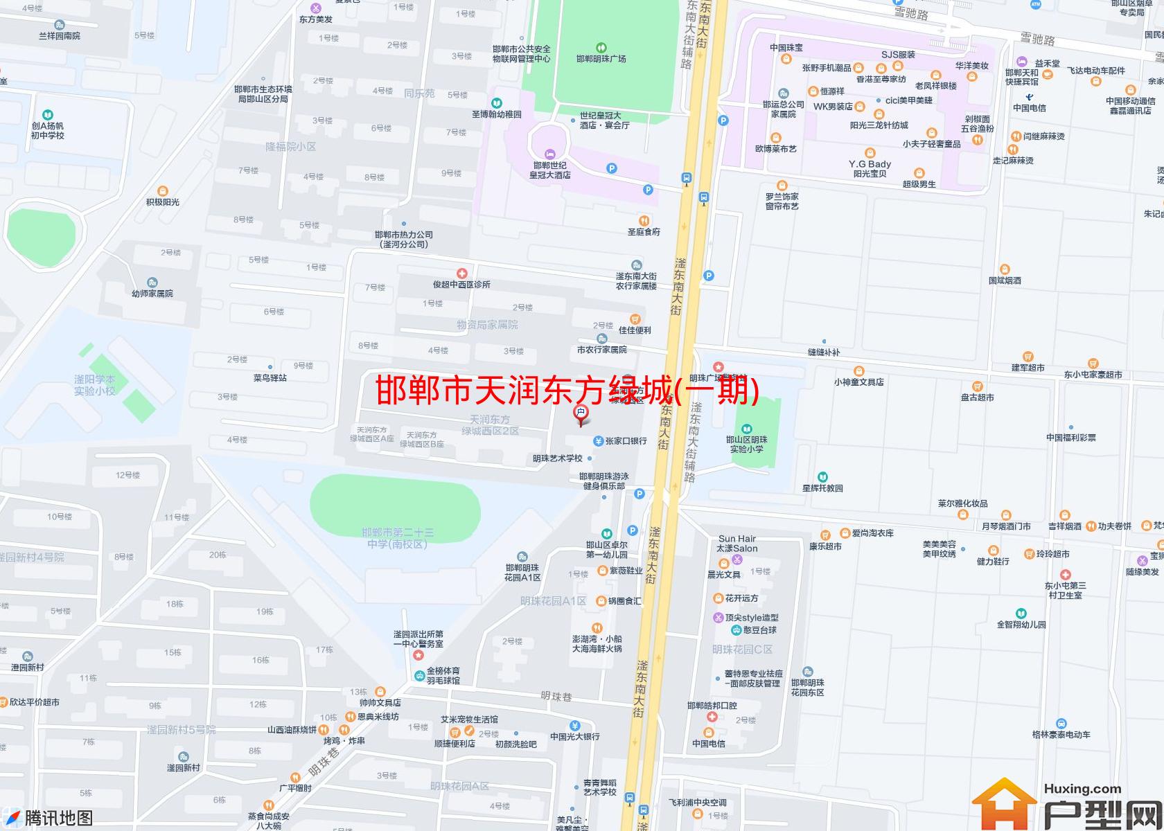 天润东方绿城(一期)小区 - 户型网