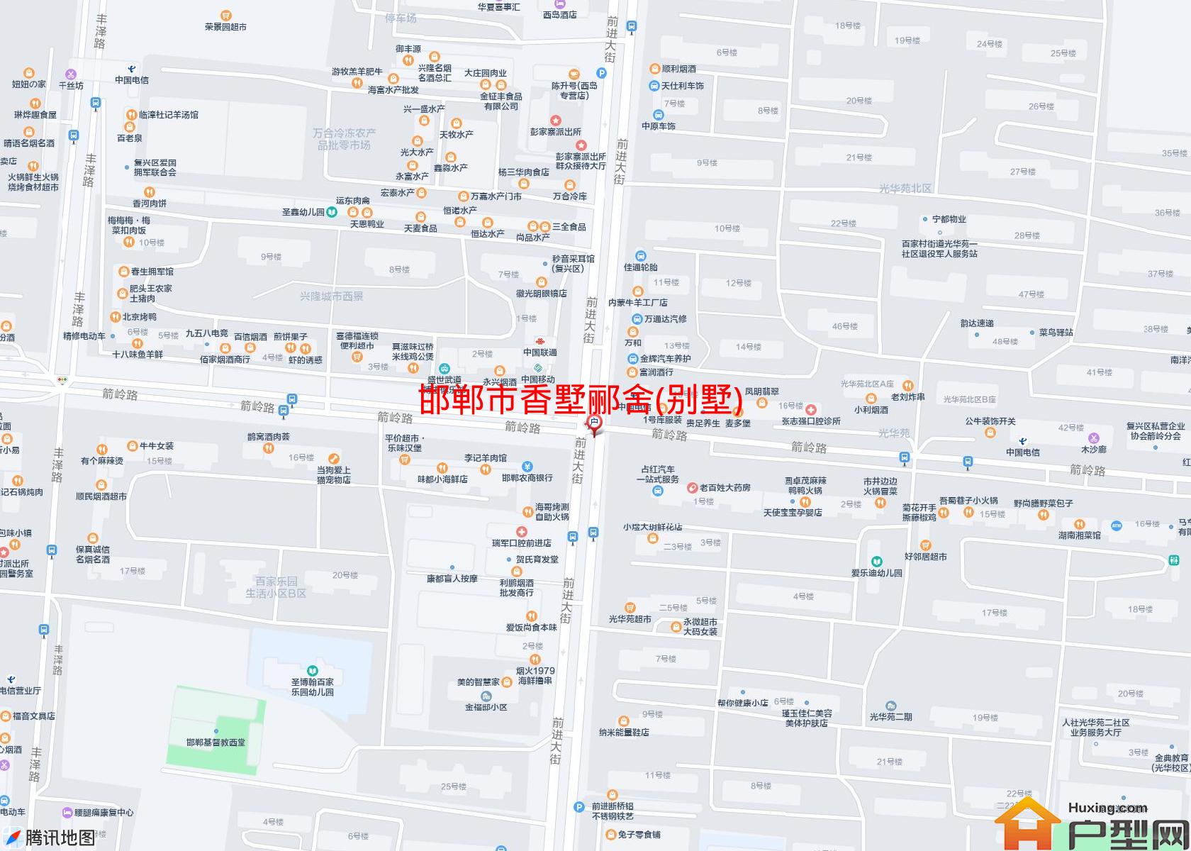 香墅郦舍(别墅)小区 - 户型网