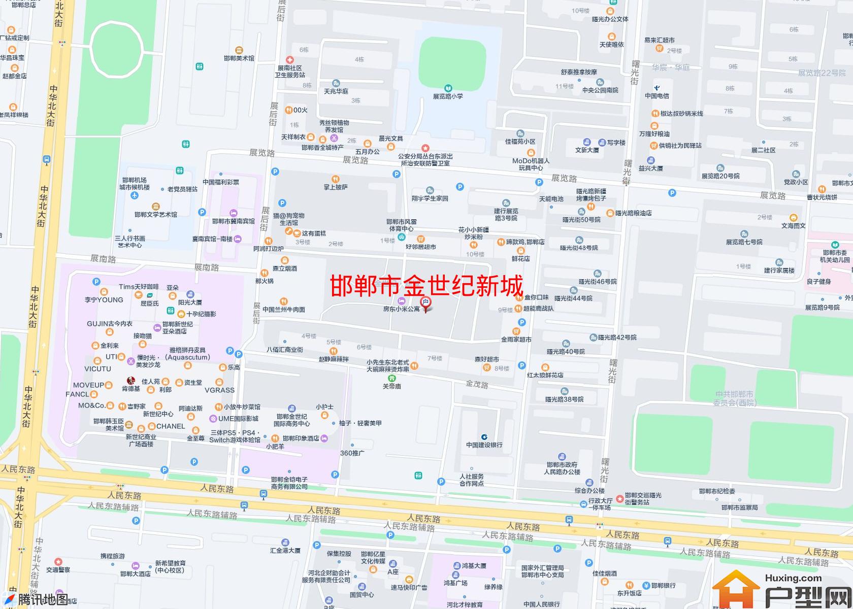 金世纪新城小区 - 户型网