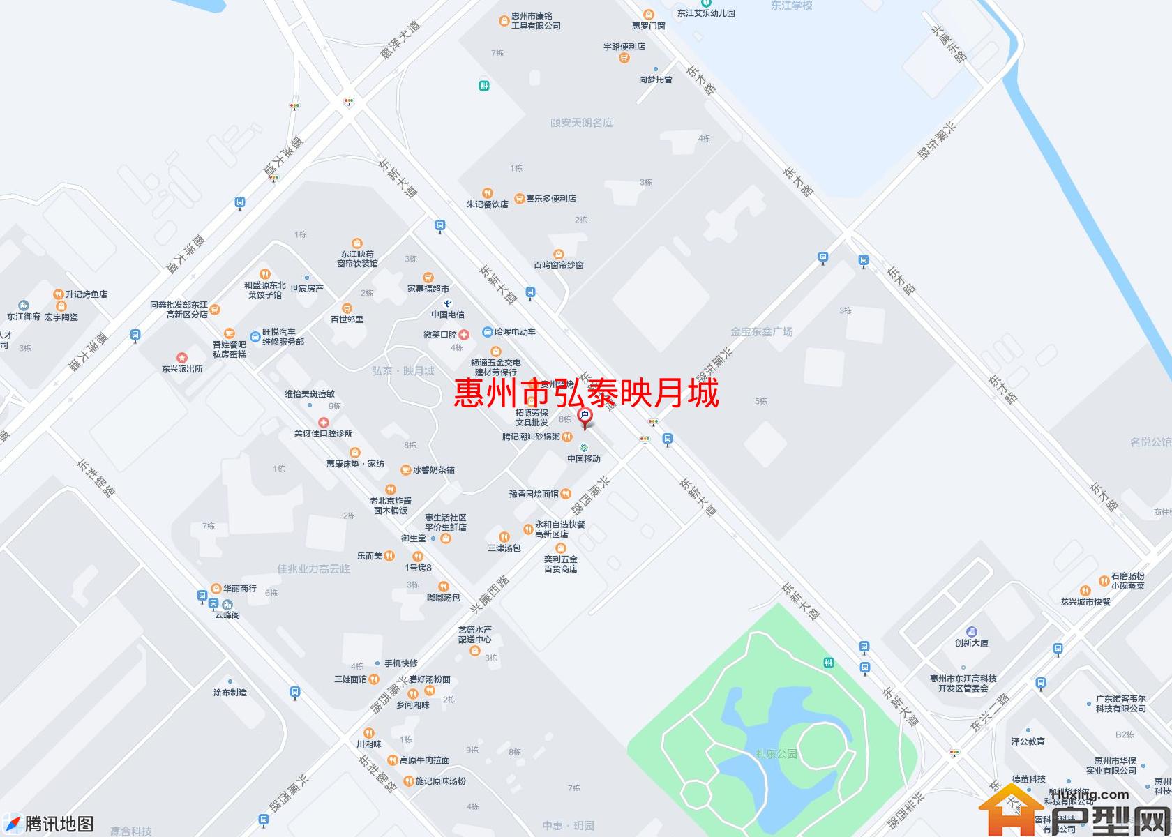 弘泰映月城小区 - 户型网