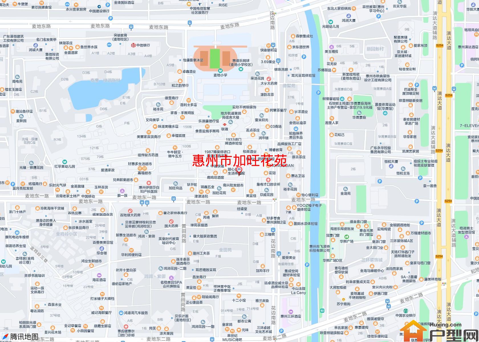 加旺花苑小区 - 户型网